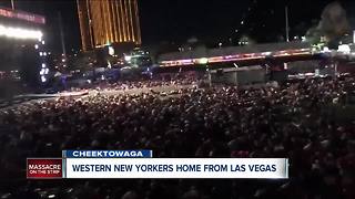 Western New Yorkers home from Las Vegas