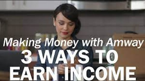 Making Money with Amway - How to Be Your Own Boss | Amway