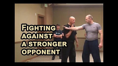 RUSSIAN SYSTEMA TRAINING: Hand to hand combat. Fighting against a stronger opponent