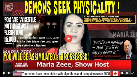 DEMON SPIRITS VIA AI WILL OCCUPY NANOTECH VAXXED BODIES..YAHSHUA WARNED DEMONS SEEK PHYSICALITY !