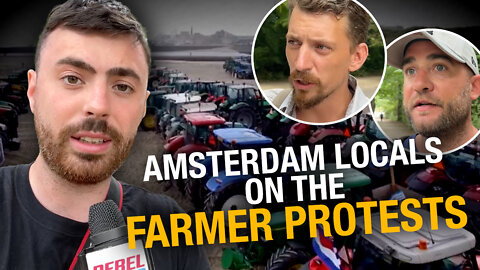 The divide between city and farmland on Dutch farmer rebellion