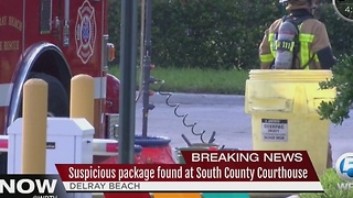 Suspicious package found at South County Courthouse