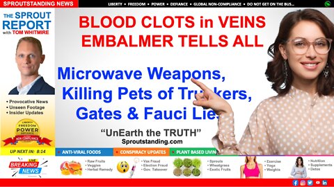 BLOOD CLOTS from VACCINES in VEINS, KILLING PETS & SEIZING ASSETS, ENERGY WEAPONS & FAUCI LIES