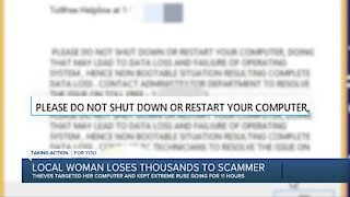 Metro Detroit woman who fell victim to cyberscam shares her story to warn others