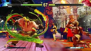 Street Fighter V - Alex vs Dhalsim