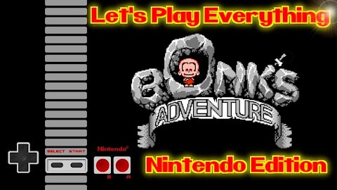Let's Play Everything: Bonk's Adventure