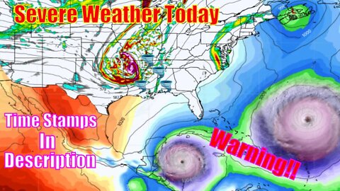 EVERYTHING IS ABOUT TO EXPLODE !! Tropics & Severe Weather - The WeatherMan Plus