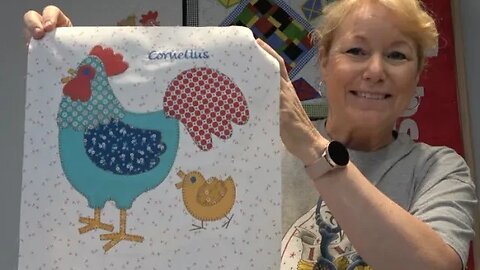 Tutorial - Cornelius Pt 1 Prep ScanNCut / Lori Holt's Chicken Salad Quilt BES4 / Simply Applique