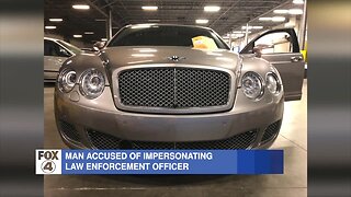 MORNING RUSH: Impersonating a police officer in a Bentley