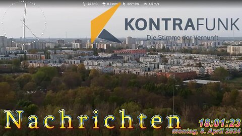 Kontrafunk Nachrichten Radio 08.April 2024 - 18:00 Uhr #news, #habeck, #baerbock, #scholz