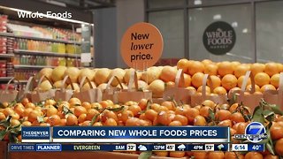 Comparing new Whole Foods prices to other grocery stores