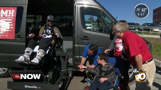 Navy Sailor gifted with adaptive van