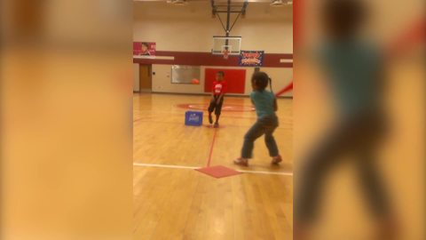 Girl Hits A Boy In The Crotch During Baseball Practice