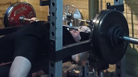 4x5 107.5 Kgs Paused Bench Press Back-offs. Last Set