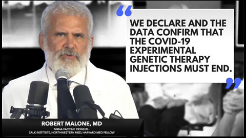 “We declare and the data confirm that the COVID-19 Experimental Genetic therapy Injections must end”