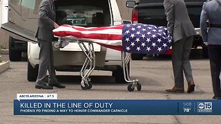 Phoenix police commander killed in line of duty