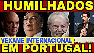 VEXAME INTERNACIONAL! LULA HUMILHADO EM PORTUGAL e FRANÇA! VÍDEO VIRALIZOU NAS REDES! DESEMBARGADOR