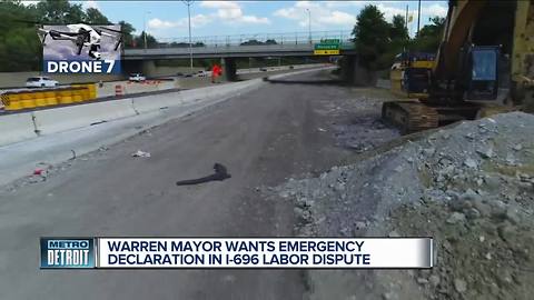 Fouts asks Snyder for State of Emergency in Warren over I-696 project delay