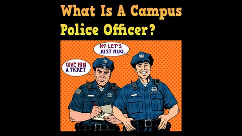 What is a campus / school cop?