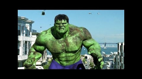 San Francisco Scene - Hulk Smash - Hulk (2003) Movie CLIP HD