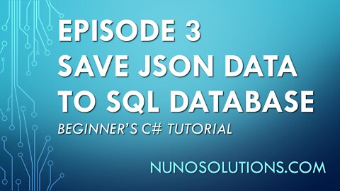 C# - JSON to SQL Table