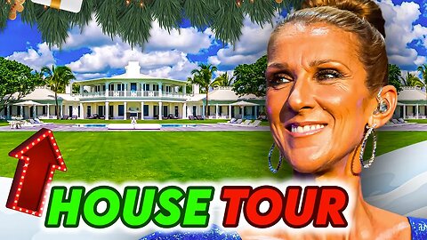 Celine Dion | House Tour | $28 Million Florida Mansion, Las Vegas & More