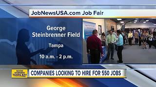 Hundreds of jobs available at JobNewsUSA.com's Tampa Job Fair on Wednesday