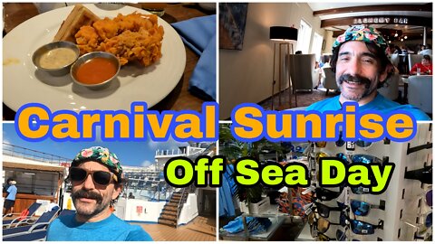 Carnival Sunrise | Sea Day Brunch | Trivia Blues | Shopping