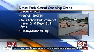 Arvin skate park opens thanks to young leaders