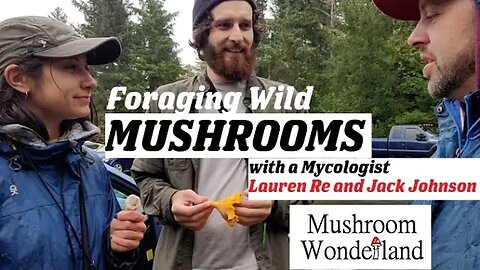 Foraging Wild Mushrooms with a Mycologist- Lauren Re and Jack Johnson