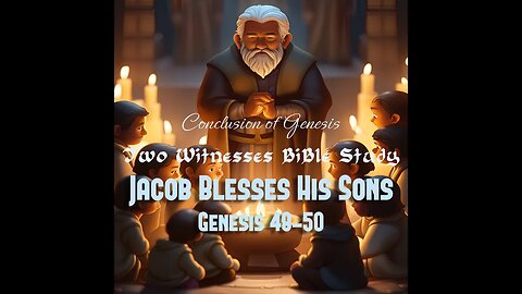 #139 🙌 Genesis 48-50 Jacob Blesses His Sons 👨‍👦‍👦