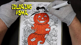 ASMR Happy Halloween Snowman