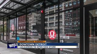 New Lululemon store to open in downtown Detroit on Friday