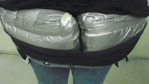 Arizona Border Patrol, Catches Woman "Smuggling 3 lbs Of Heroin, Taped To Her Buttocks"