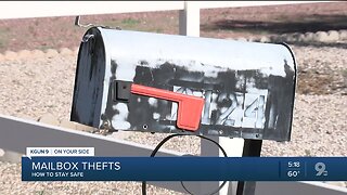 Mail thieves: Keep YOUR mail out of THEIR hands