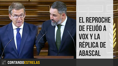 El reproche de Feijóo a Vox y la réplica de Abascal