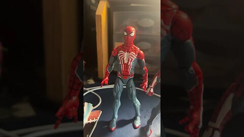 Comparing PS4 Marvel Legends Spidey to The PS5 Spidey! #spidey #shorts #actionfigures #marvellegends