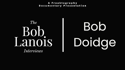 Bob Doidge on Bob Lanois: The Complete Bob Lanois Documentary Interviews