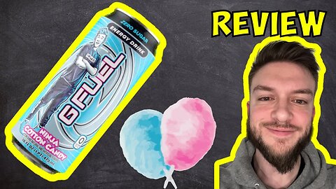 G Fuel Ninja Cotton Candy Review