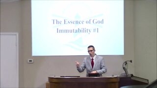 11/30/2022 - The Essence of God - Immutability #1