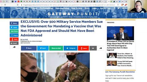 MASS DIE OFF! - MILITARY SUES OVER VACCINE MANDATE! - GOVERNMENT ADMITS TO MASS CASUALTIES FROM JAB!