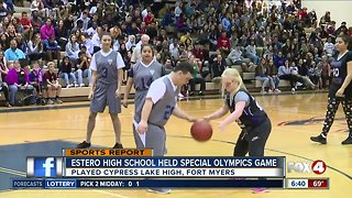 SWFL Special Olympics teams basketball competition