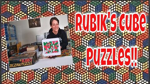 My Rubik's Cube Jigsaw Puzzle Collection!