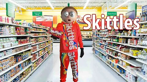 Skittles Meme Stretchy Morty wants some skittles