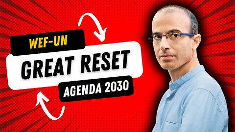 Yuval Harari's Great Reset technocratic AI takeover | Dystopian nightmare sci-fi world.