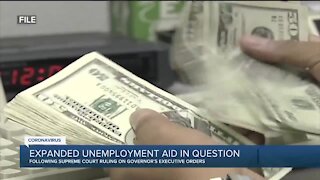 Expanded unemployment aid in question