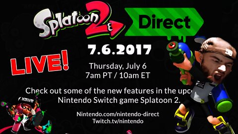 Splatoon 2 Nintendo Direct INKTASTIC LIVE STREAM! - New Announcements & Features!