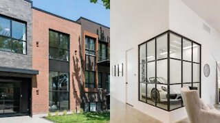 This Modern House For Sale In Montreal Has A Garage In The Living Room (PHOTOS)