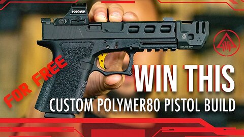 Giveaway: Win This Custom Polymer80 Pistol Build!