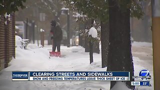 Remember to clear your driveway and sidewalk